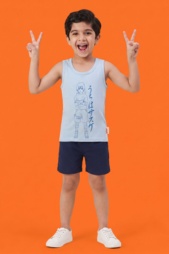 Lee Cooper Boys Naruto Vest (Pack of 2) - Multicolor — image 5